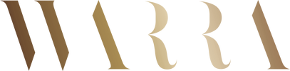 WARRA logo in Gold