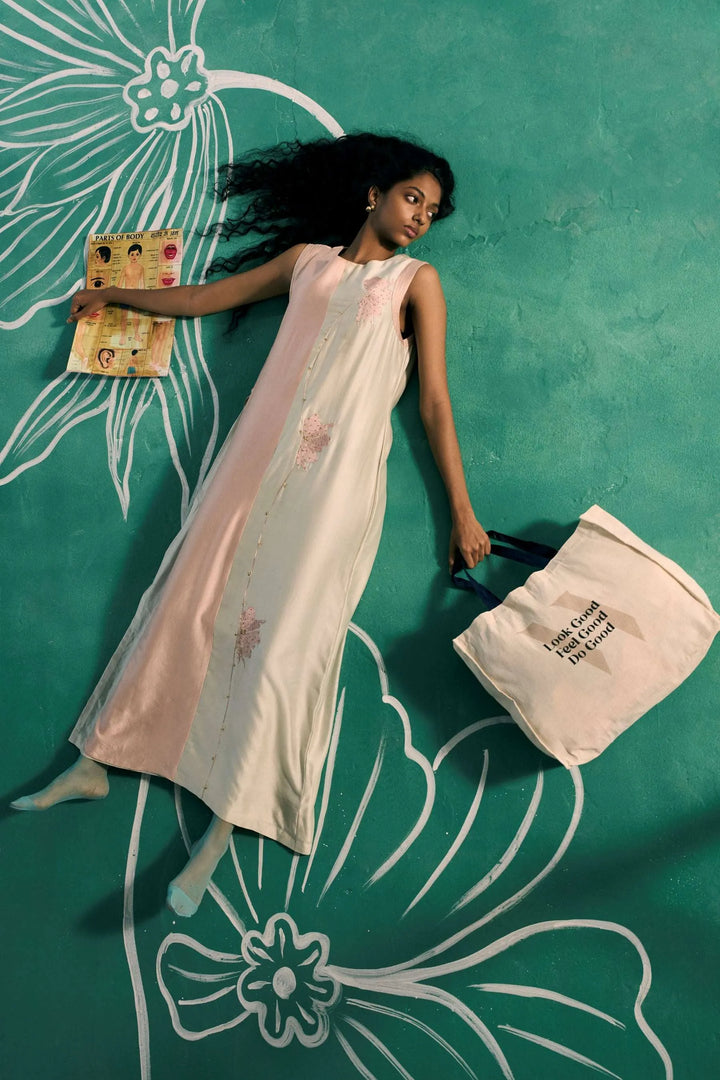 Pastel Colour-Block Amani Dress_3
