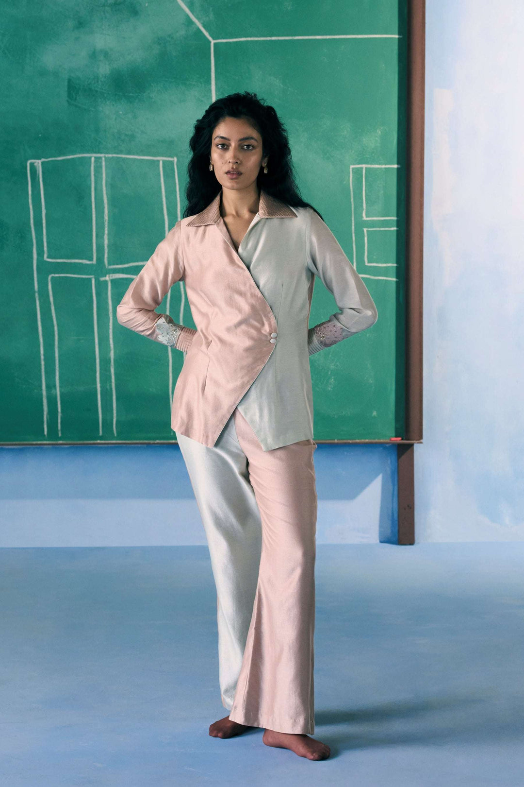 Baby Blue & Pink Second Nova Co-ord Set