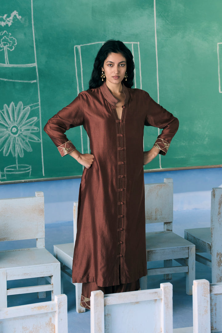 Mocha Ziva Co-ord Set