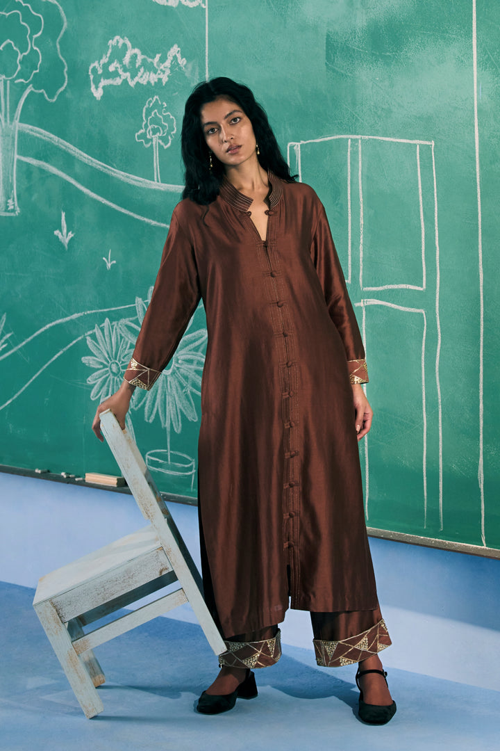 Mocha Ziva Co-ord Set