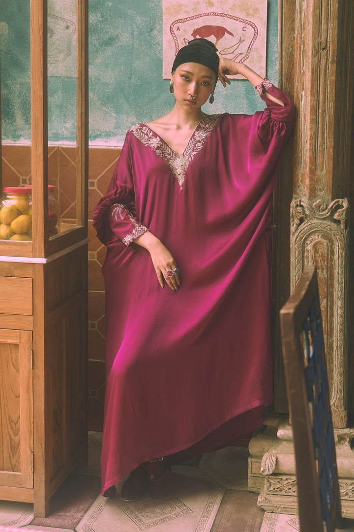 Satin Lionheart Kaftan