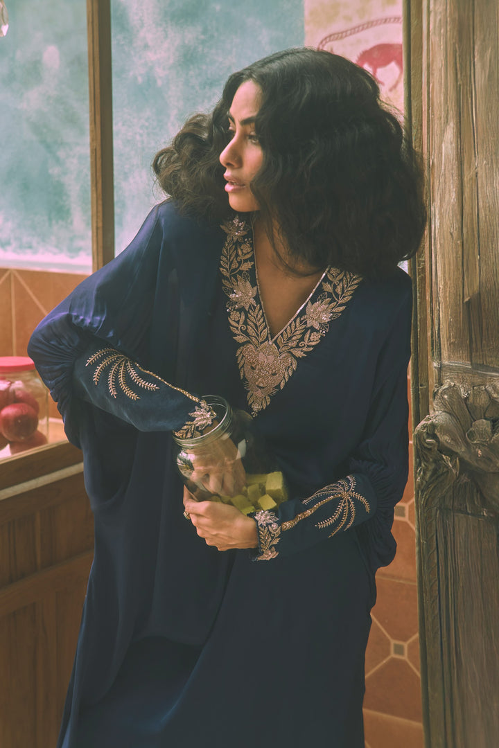 Satin Lionheart Kaftan