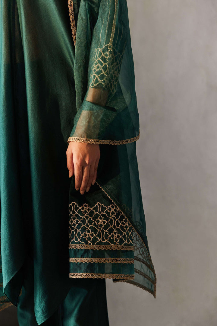 FOREST GREEN GOTTA DUPATTA