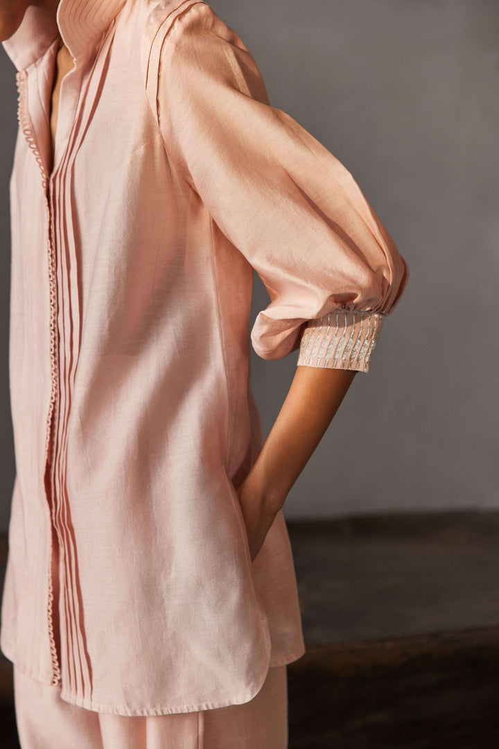 PINK SHIRT PRET SET