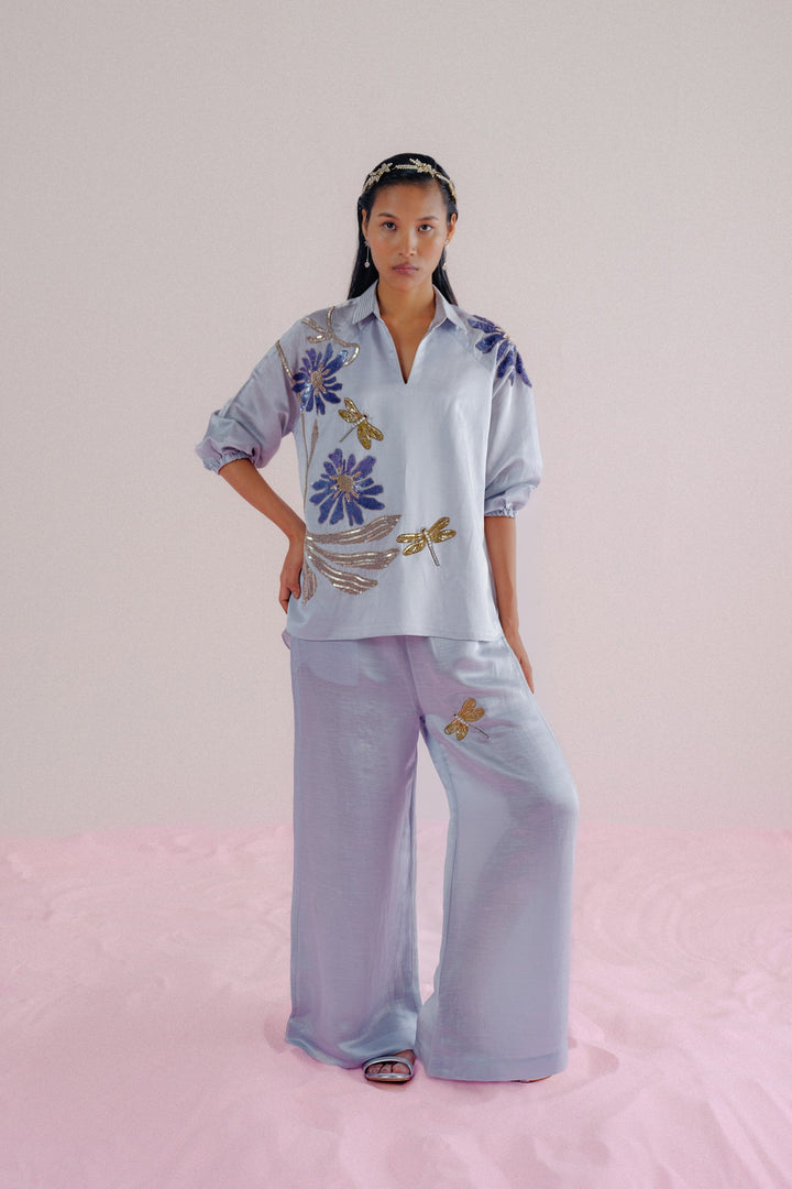 Baby Blue- Dragonfly Co-ord Set