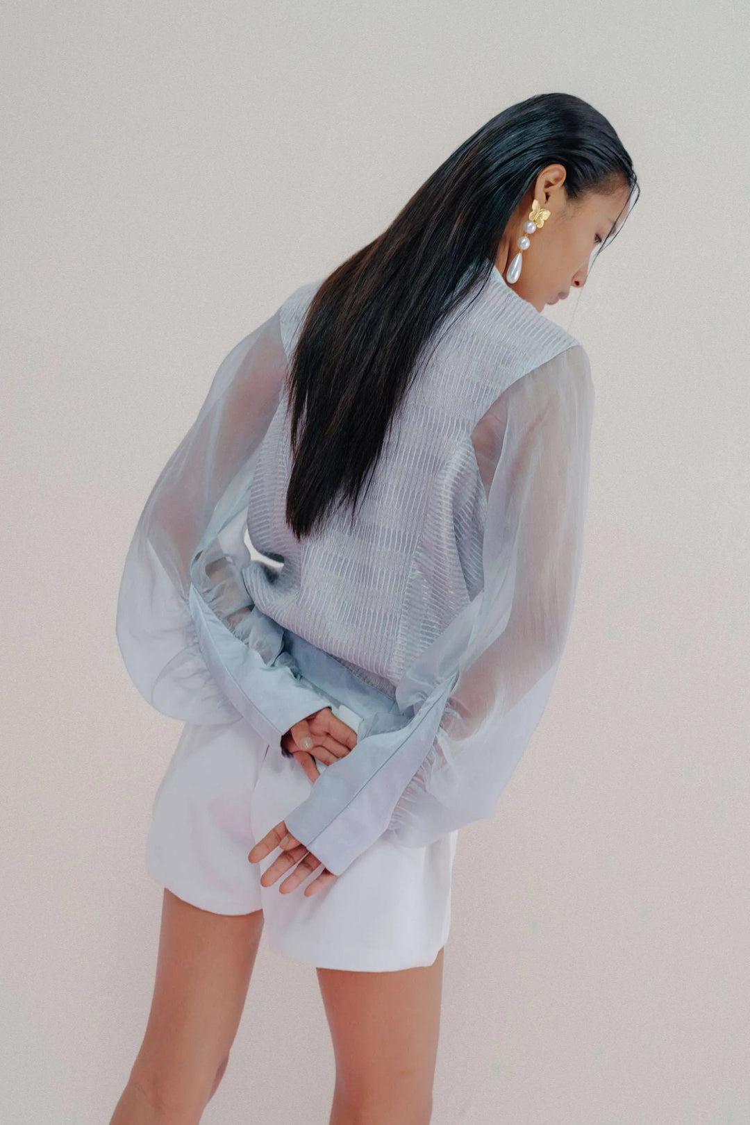 Sky Blue Airform Bomber Jacket_5