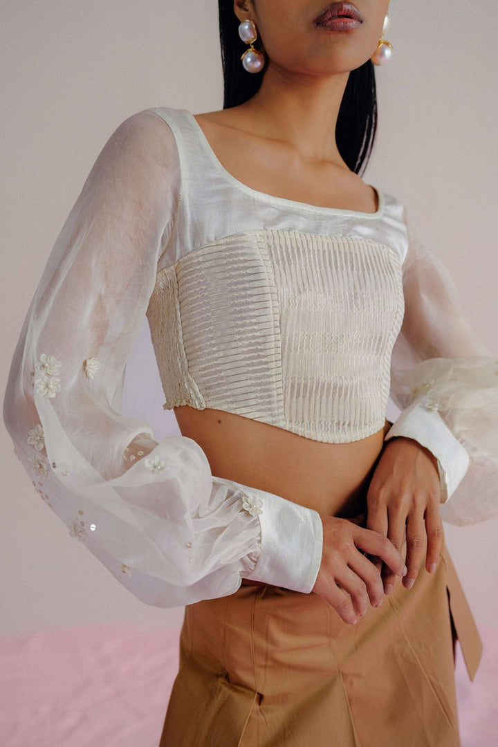 Ivory- Zari Bustier