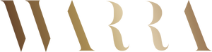 WARRA logo in Gold