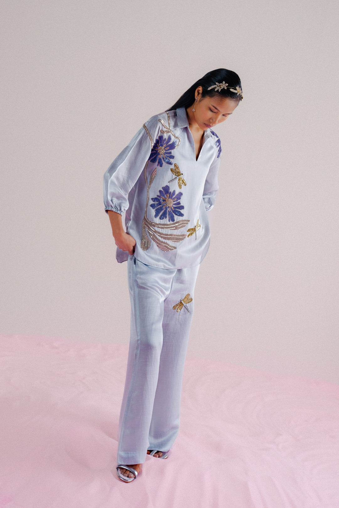 Baby Blue- Dragonfly Co-ord Set
