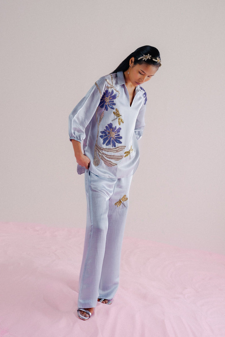 Baby Blue- Dragonfly Co-ord Set