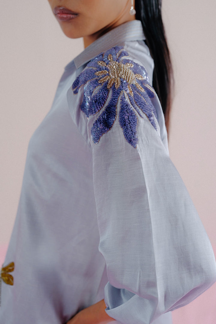 Baby Blue- Dragonfly Co-ord Set