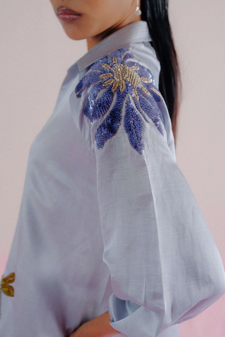 Baby Blue- Dragonfly Co-ord Set_2